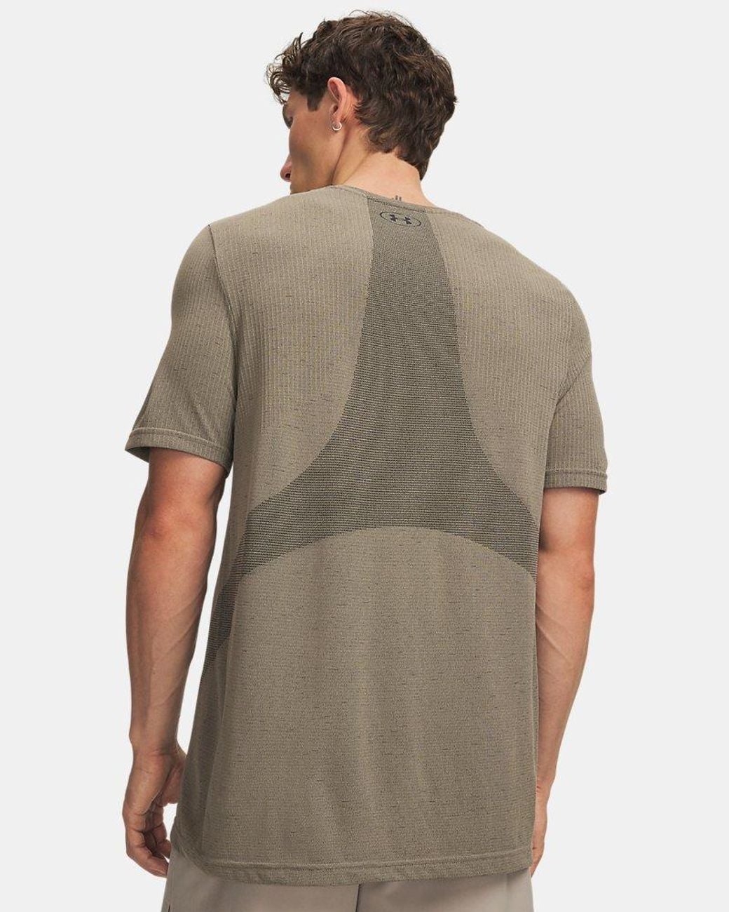 Under Armour Gray Vanish Seamless Short Sleeve Timberwolf Taupe Ultimate for men