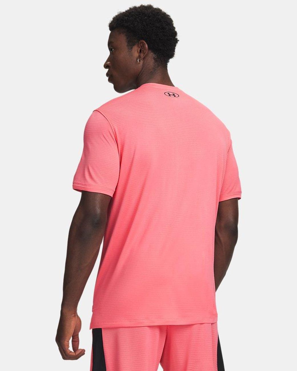 Under Armour Pink Tech Vent Vhs Jacq Rd Short Sleeve Bittersweet for men
