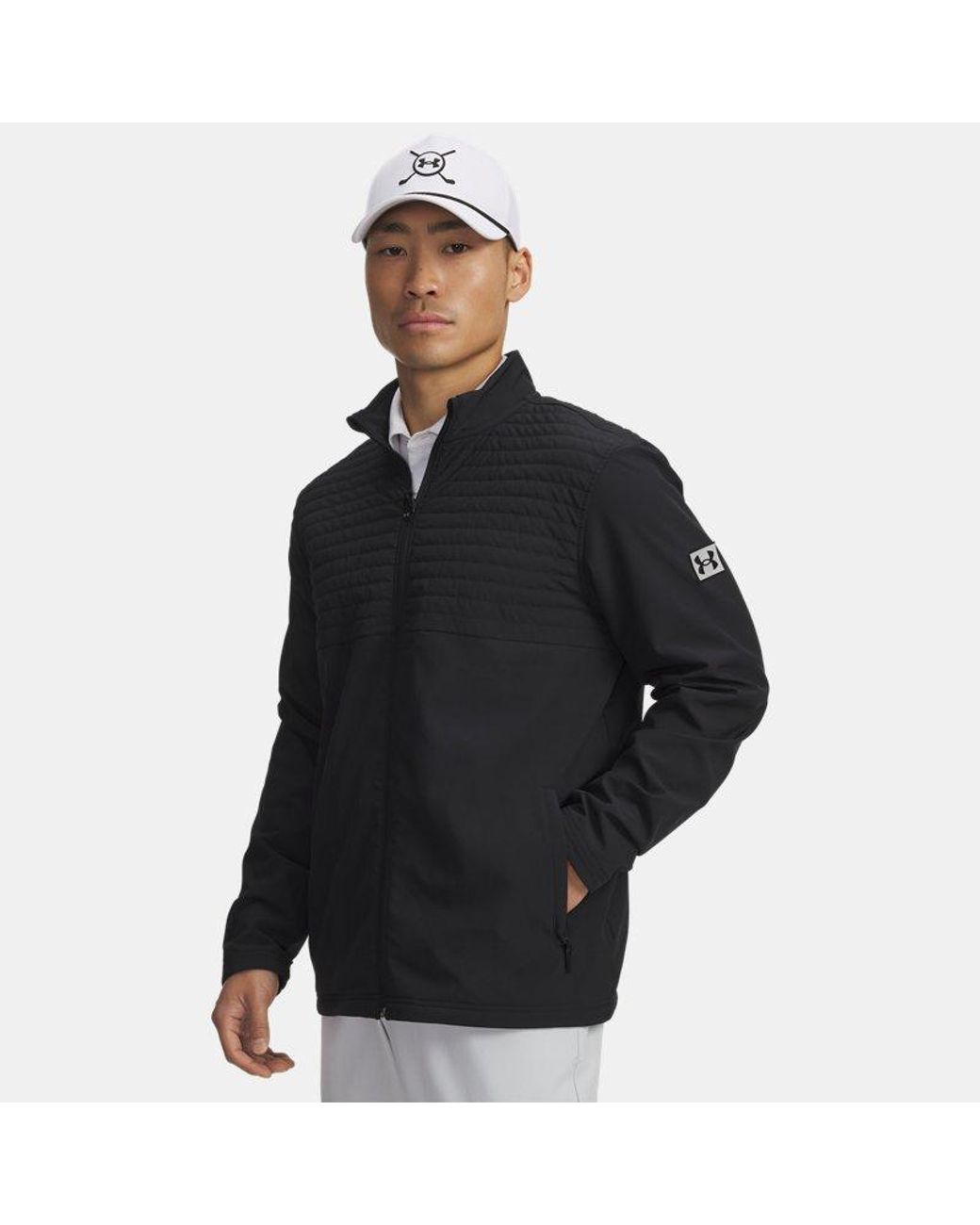Under Armour Black Drive Pro Full Zip for men