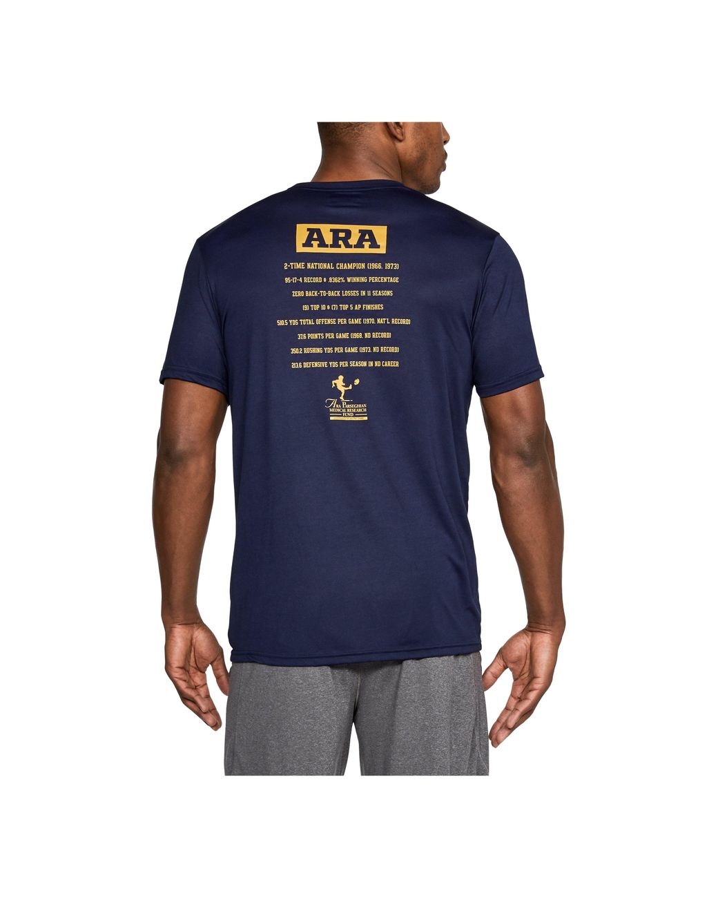 Under armour notre dame shirt 2025