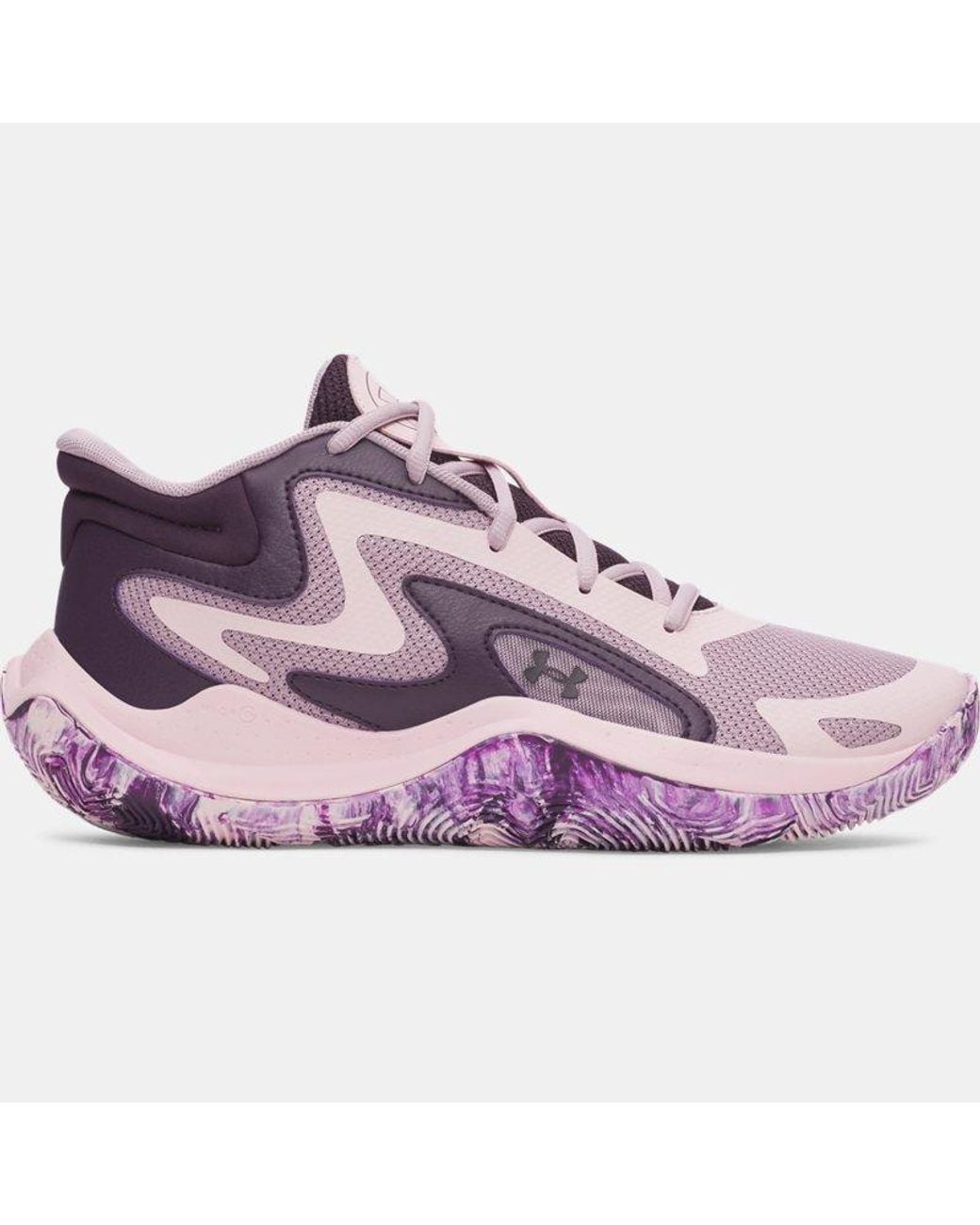 Under Armour Purple Jet '25 Basketball Shoes Echo Prime Echo