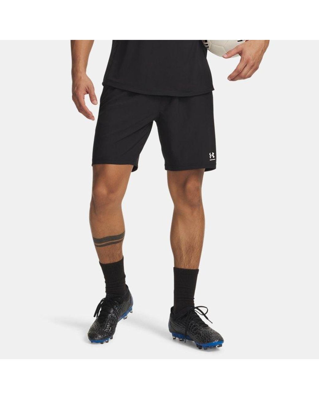 Under Armour Black Challenger Pro Shorts Ultimate for men