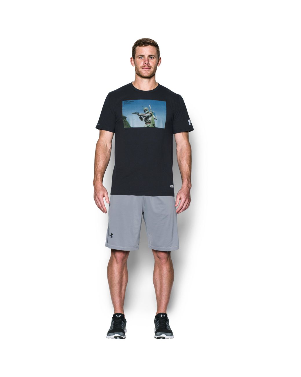 Under armour sale boba fett shirt