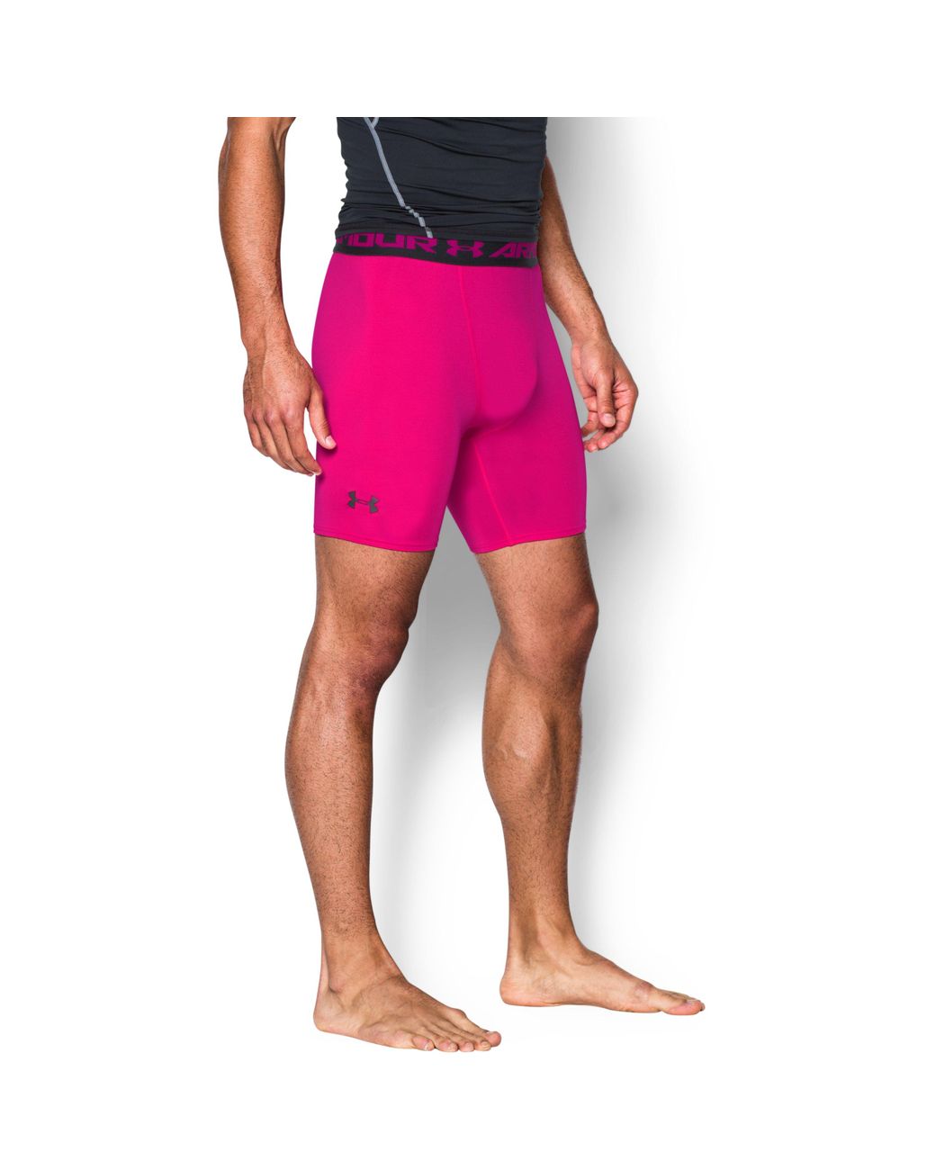 Under Armour Men's Ua Heatgear® Armour Compression Shorts – Mid in Black  for Men | Lyst