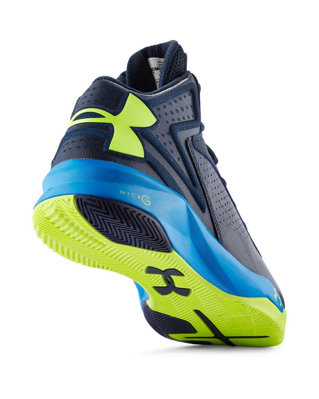 Under Armour Leather Men's Ua Micro G® Torch Basketball Shoes in Blue for  Men | Lyst