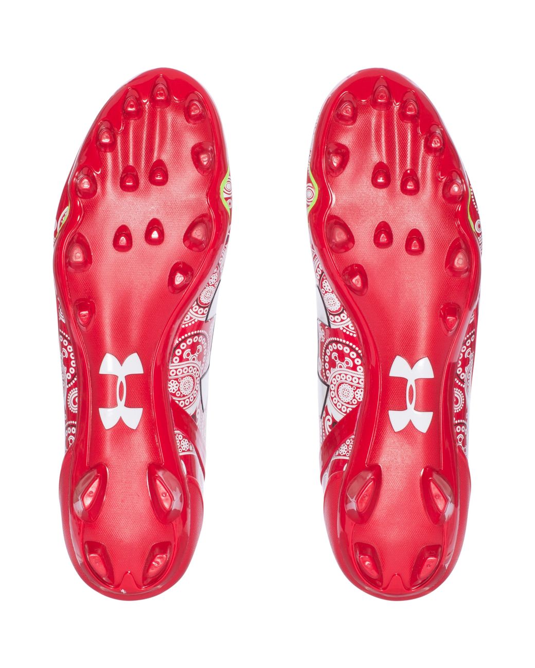 red ua spotlight cleats