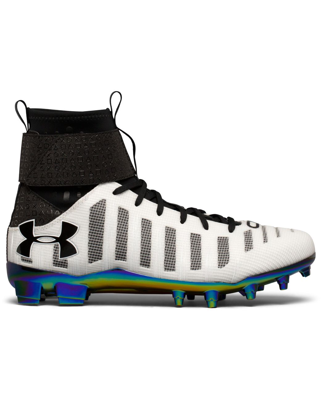 New Under Armour Men's C1N Mid Football Cleats Size Cam Newton 