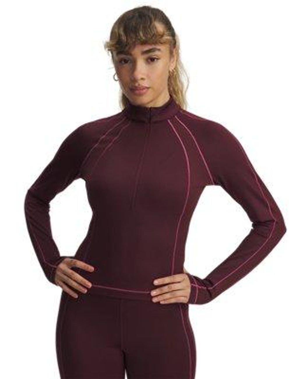 Under Armour Purple Coldgear® Textu