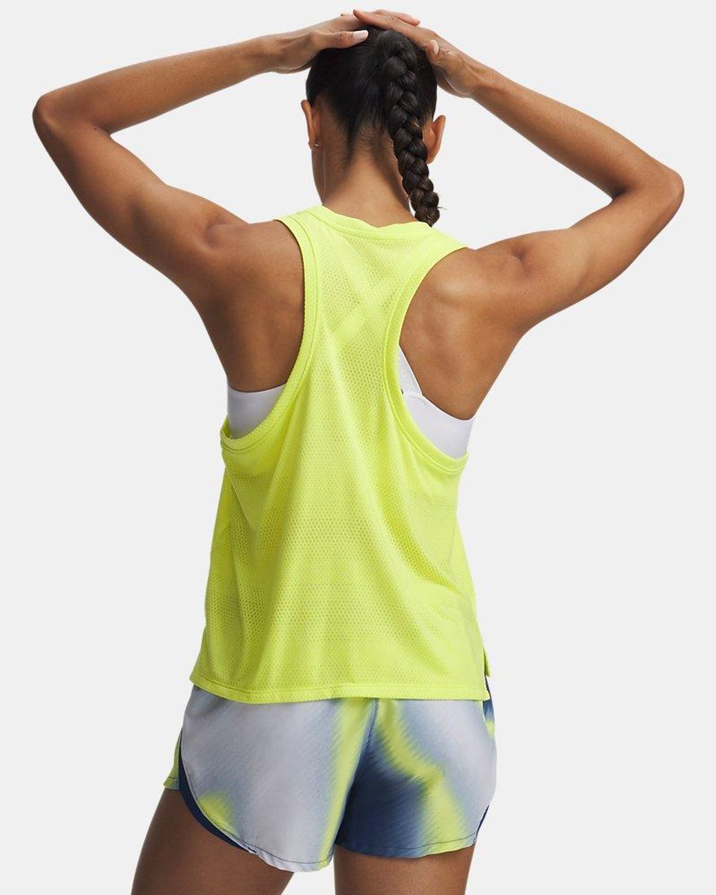 Under Armour Green Ua Velociti Singlet