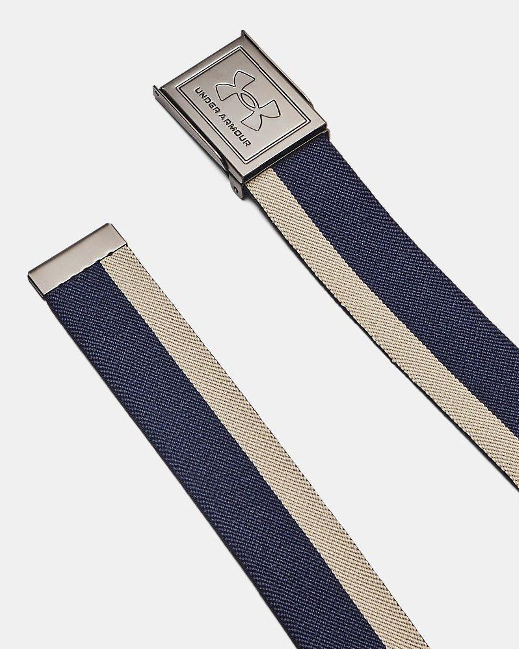 Under Armour Blue Drive Stretch Webbing Belt Midnight Khaki Base for men