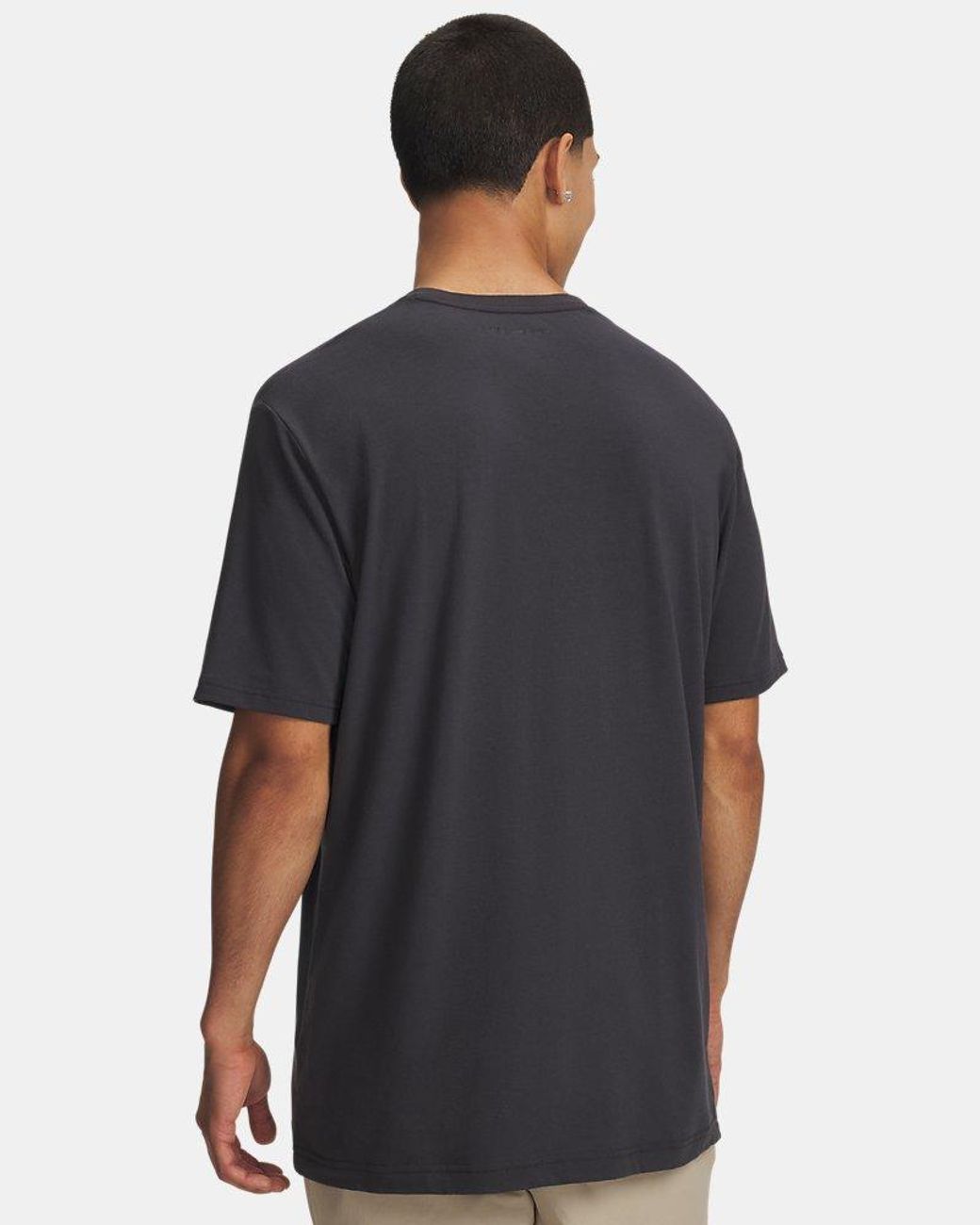 Under Armour Black Explor Graphic Short Sleeve Anthracite Summit for men