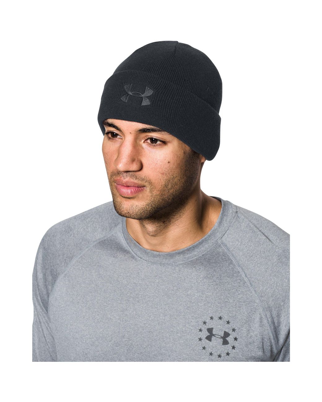 under armour men's tactical stealth beanie