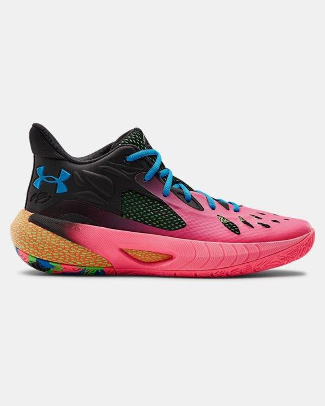 Under Armour Ua Hovr Havoc 3 Basketball Shoes in Pink
