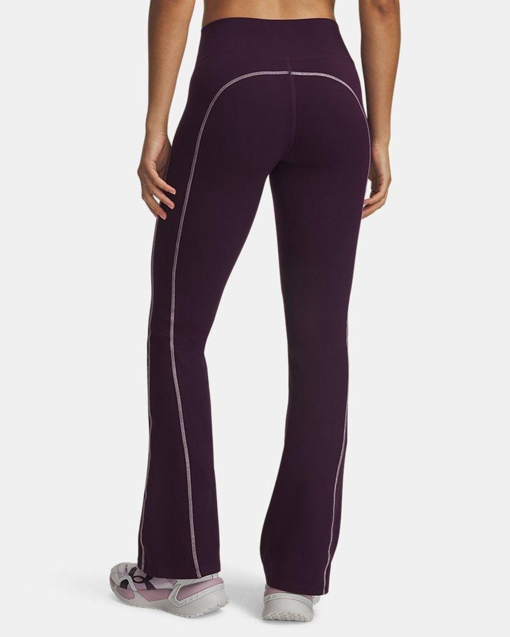Under Armour Purple Ua Motion Boot Cut Pants