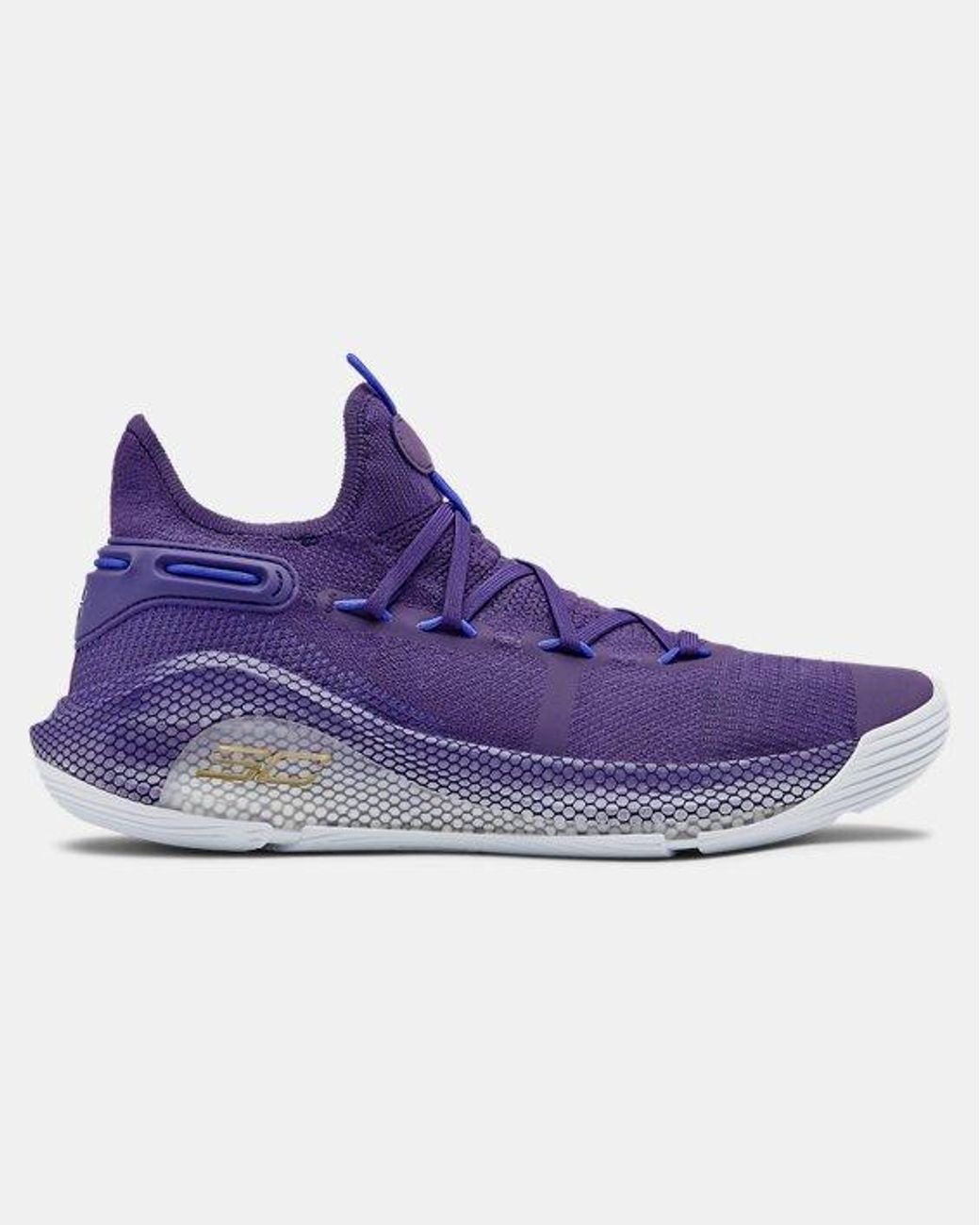 curry 6 purple sneakers