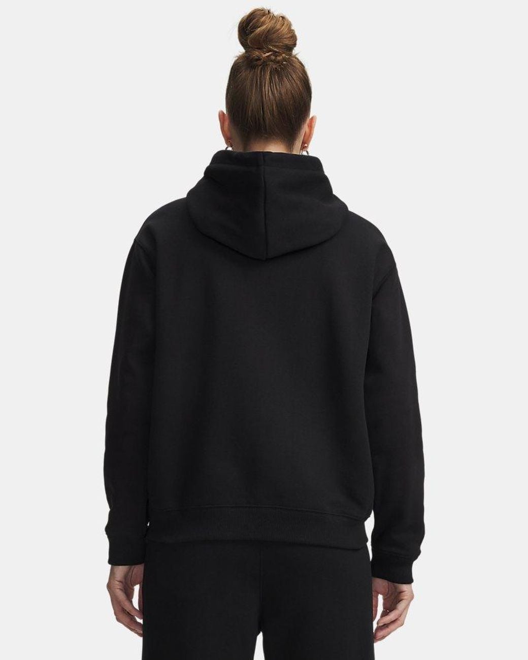 Under Armour Black Icon Heavyweight Terry Full Zip Ultimate Ultimate