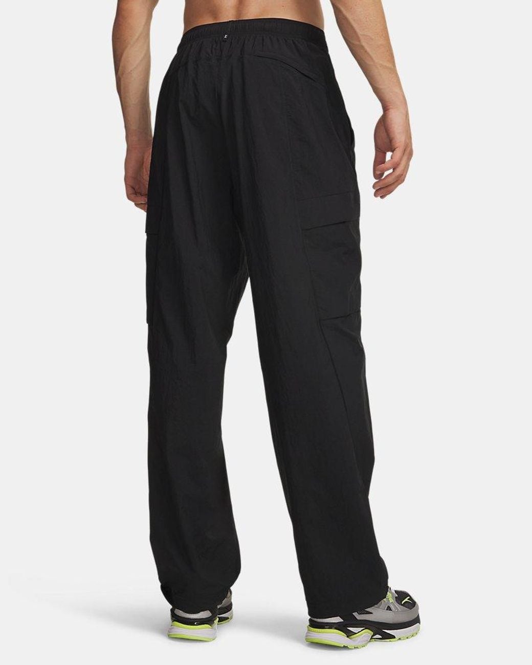 Under Armour Black Ua Unstoppable Woven Pants for men