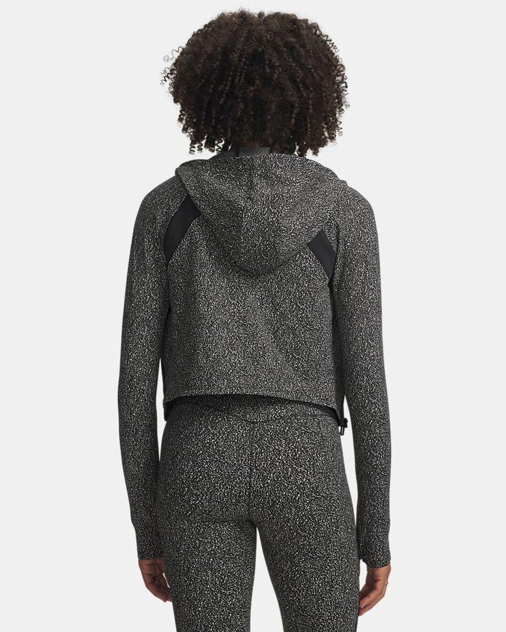 Under Armour Gray Vanish Elite Jacq Rd Full Zip Ultimate Metallic