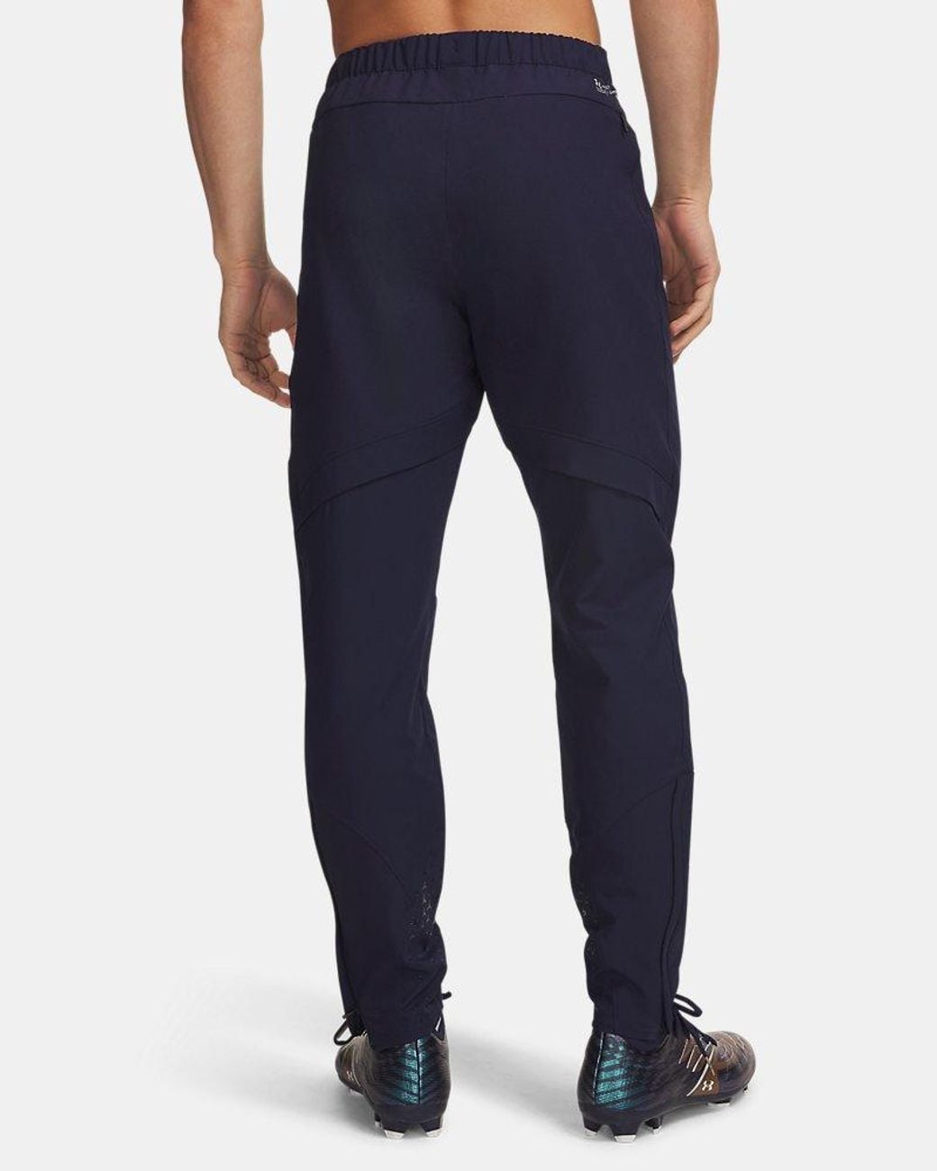 Under Armour Blue Challenger Elite Storm Pants Midnight Copper Chrome for men
