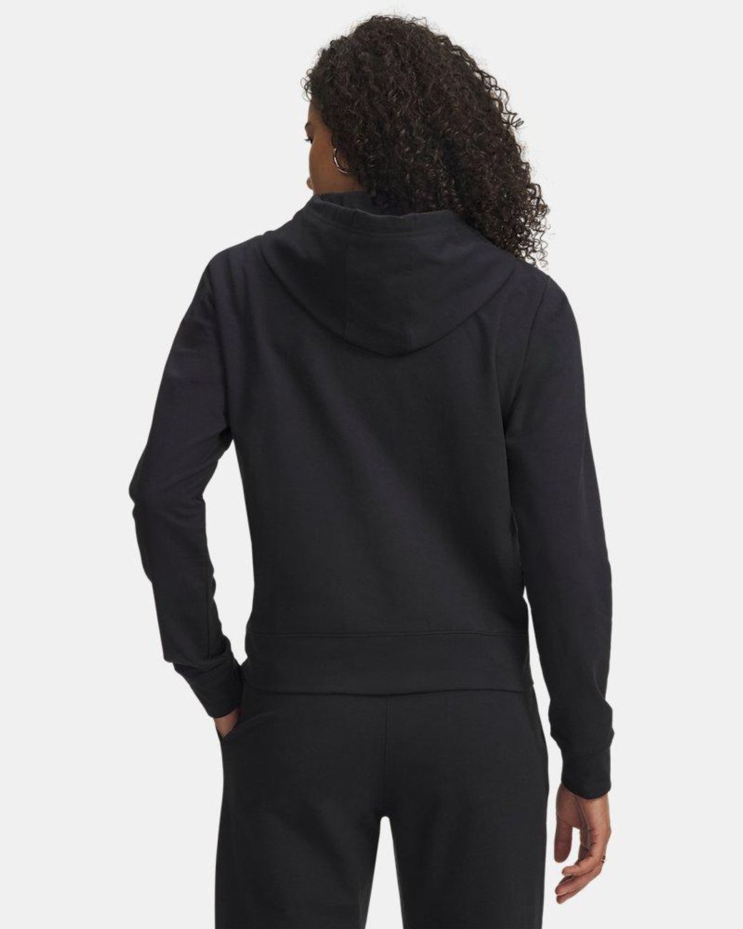 Under Armour Black Sport Terry Full Zip