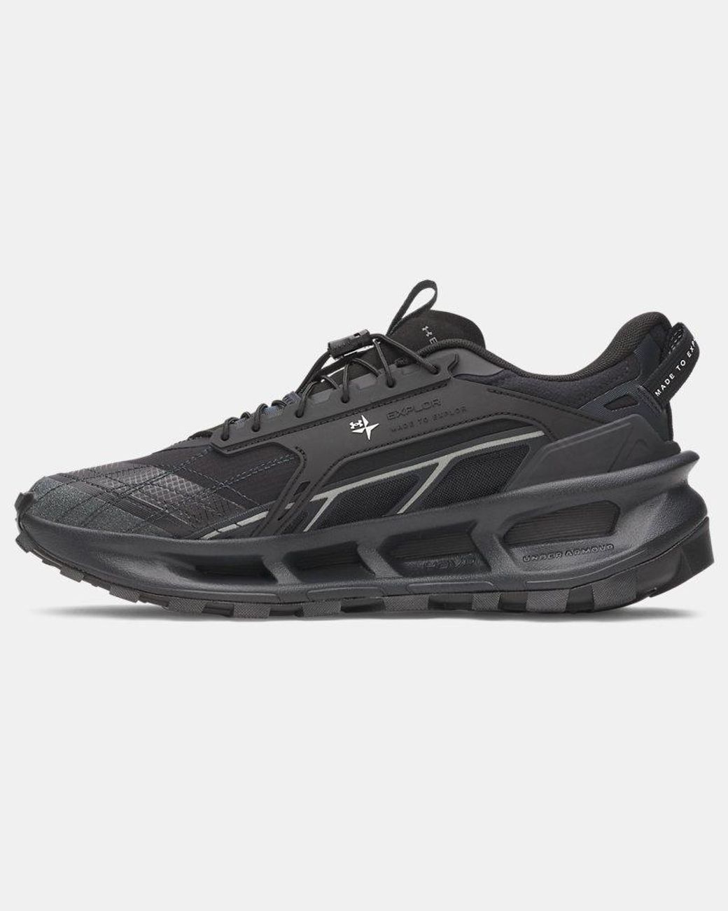 Zapatillas Explor Trail Anthracite Summit Blanco Under Armour de color Black