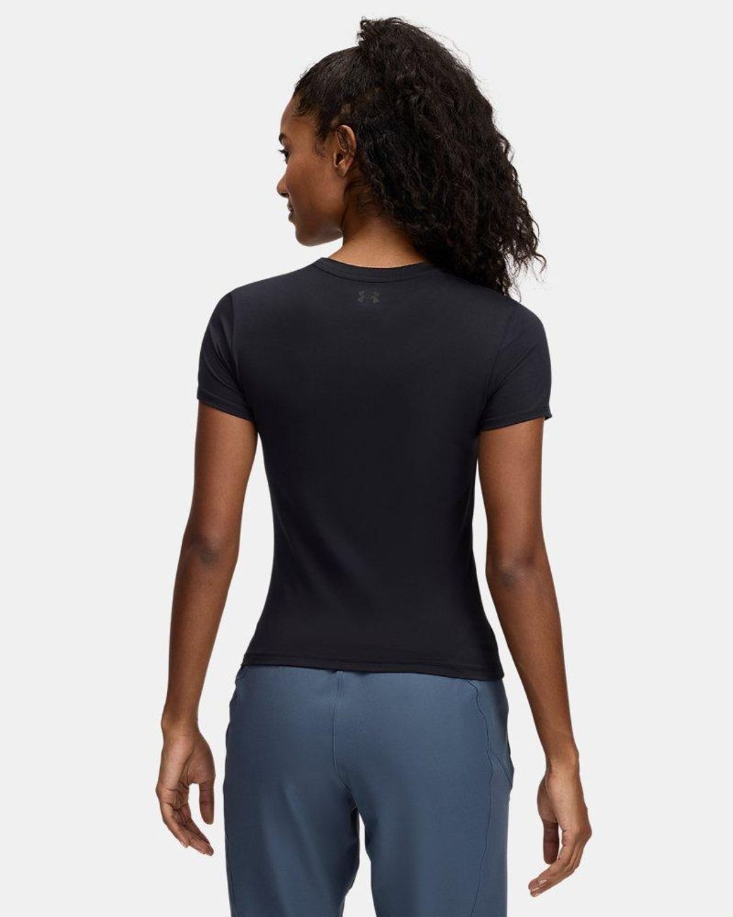 Under Armour Blue Meridian Perfect Form Core Short Sleeve