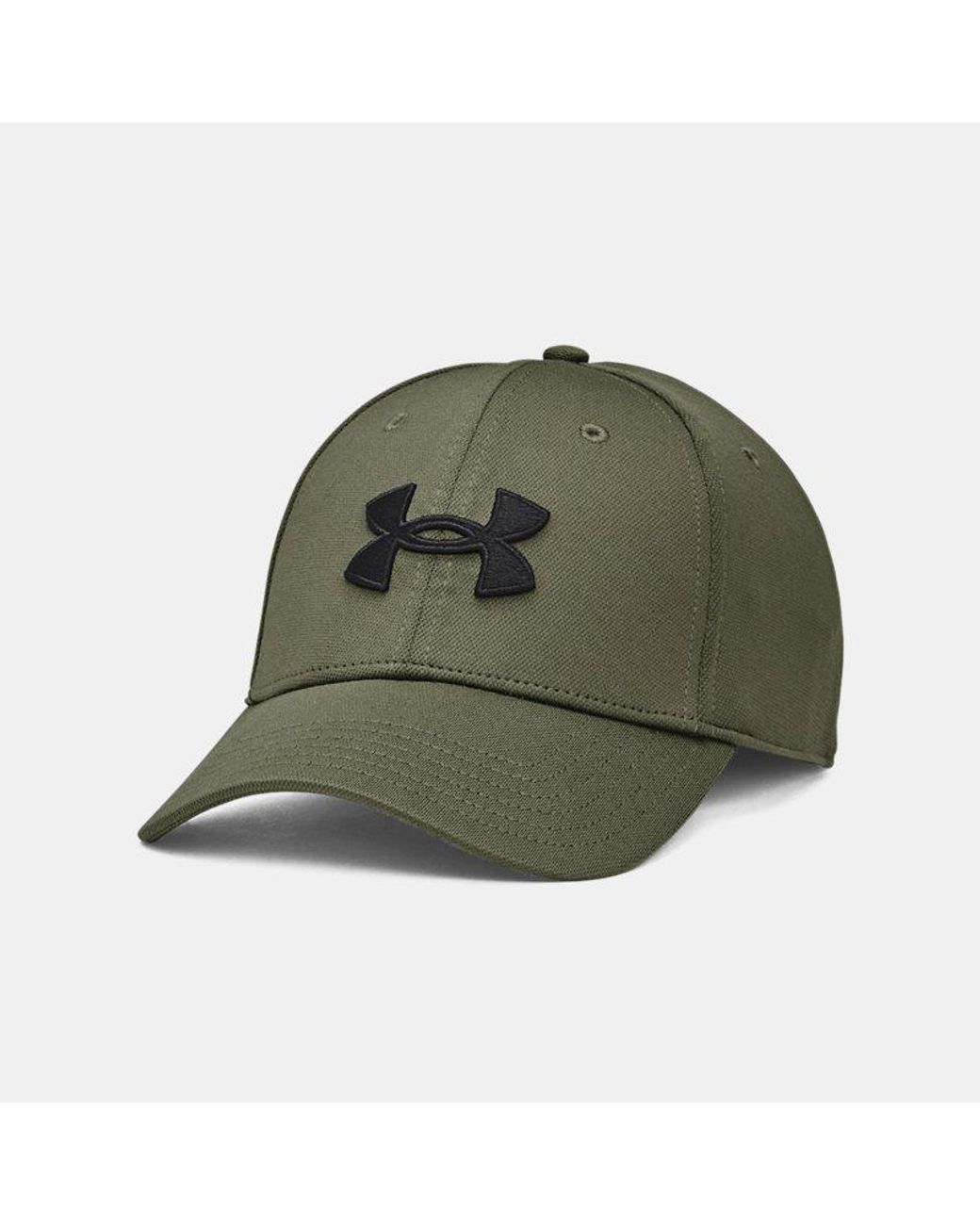 Gorra Ajustada Elástica Blitzing Low Para Hombre Marine Od Negro Under Armour de hombre de color Green