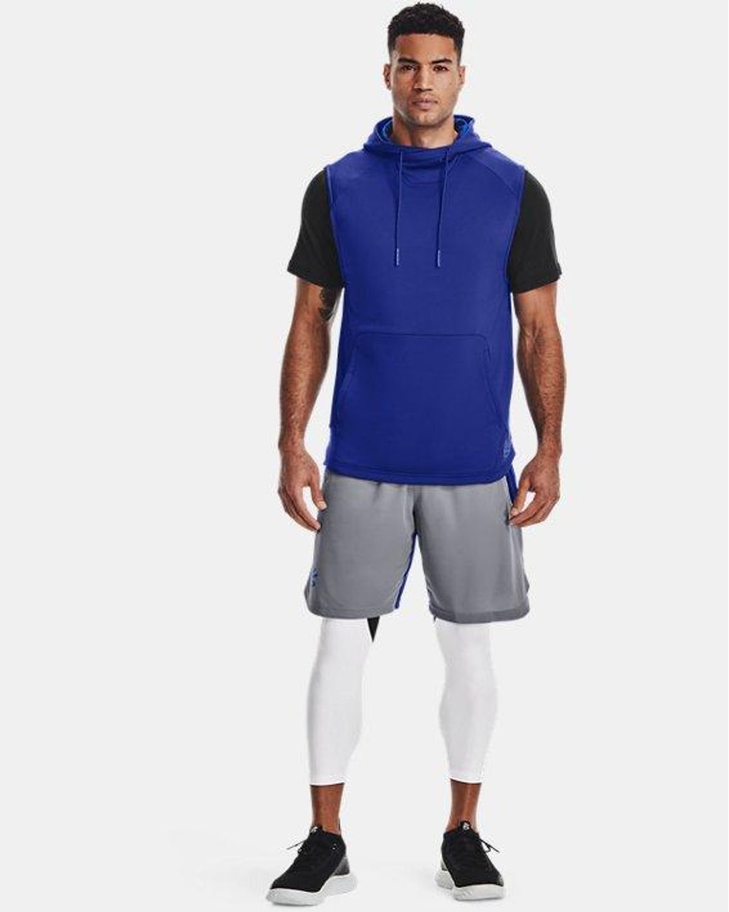 Under Armour Men's Curry Undrtd 3⁄4 Tights in Black for Men Lyst