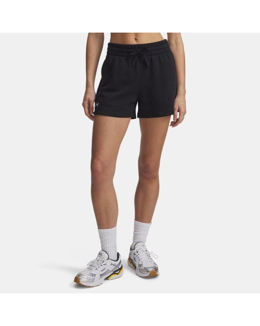 Under Armour Blue Rival Fleece 3.5" Shorts