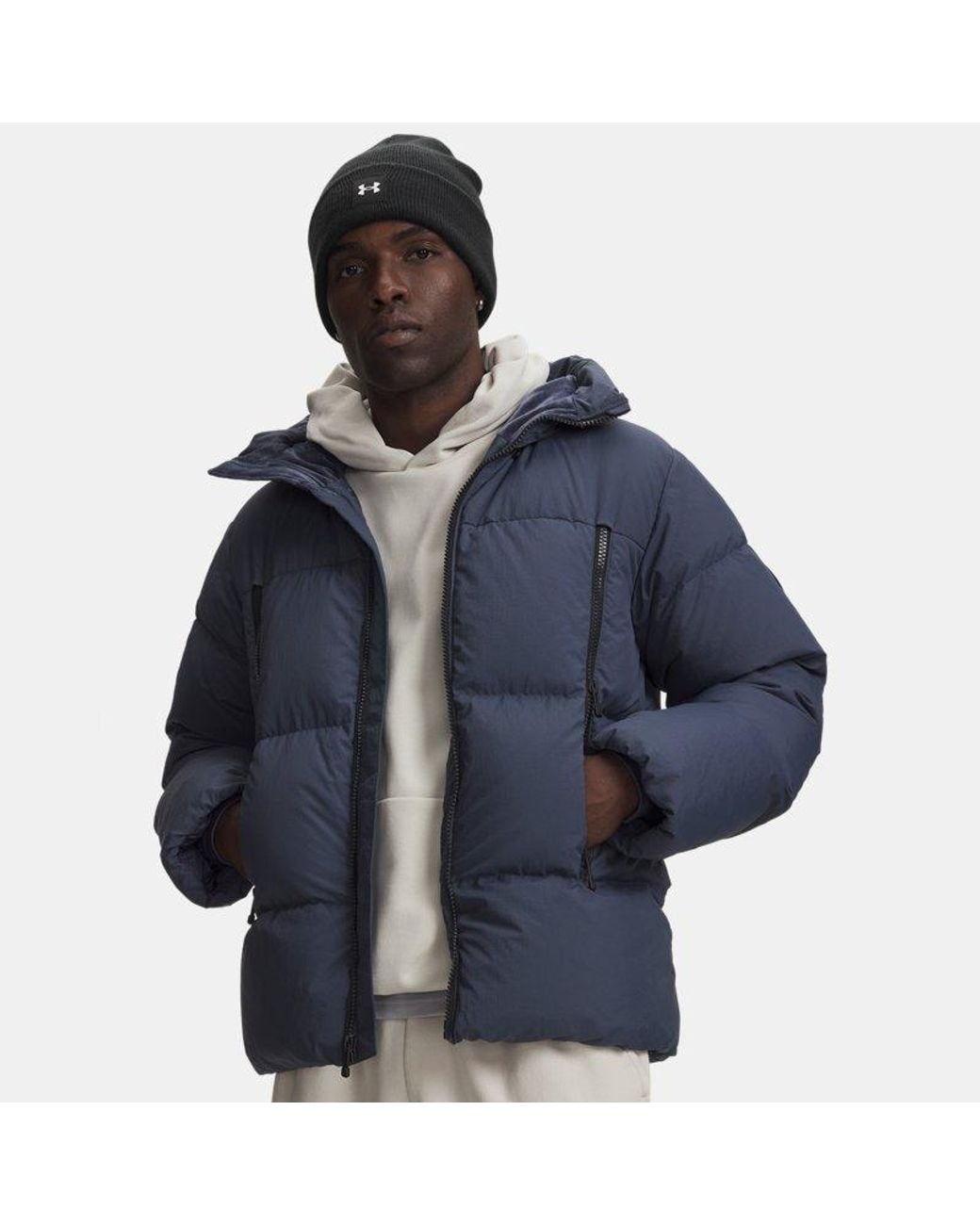 Under Armour Blue Ua Limitless Down Jacket for men