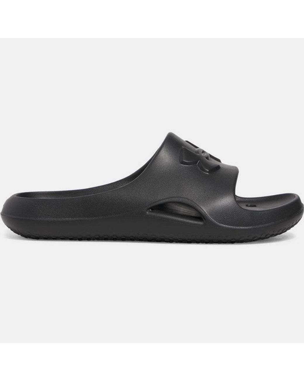 Under Armour Black Ua Locker V Slides for men