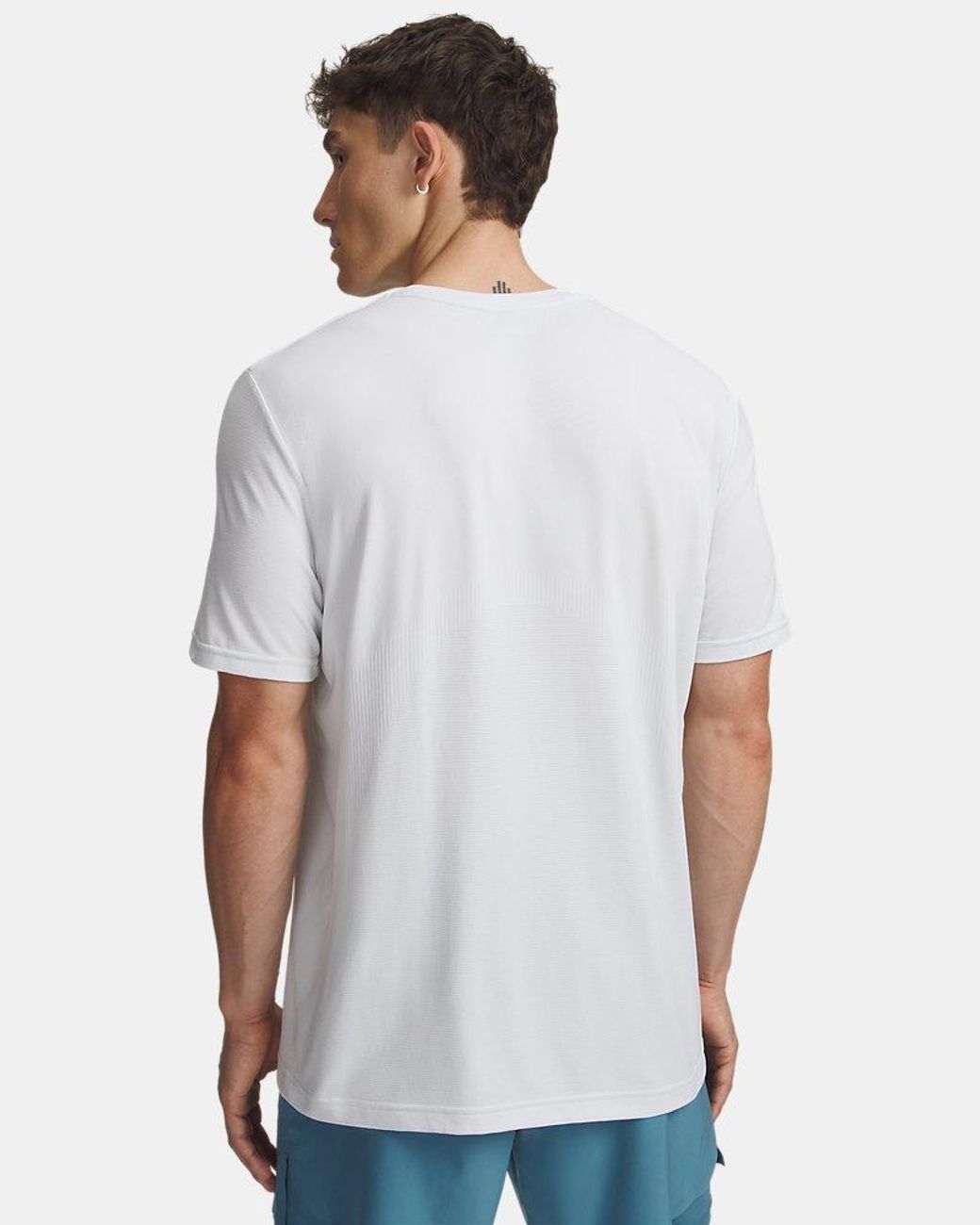 Under Armour White Vanish Elite Seamless Short Sleeve for men