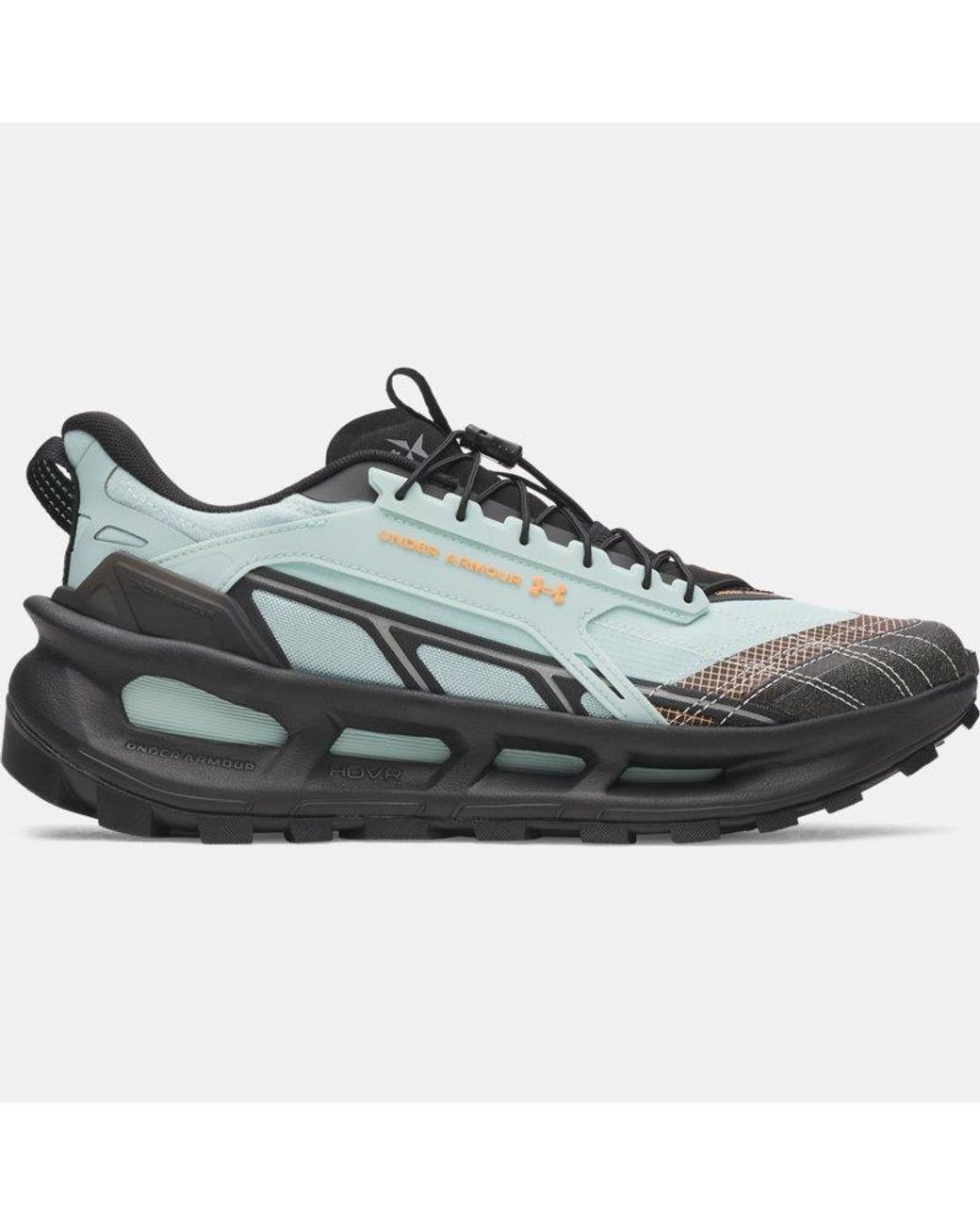 Under Armour Gray Explor Trail Shoes Enamel Apollo