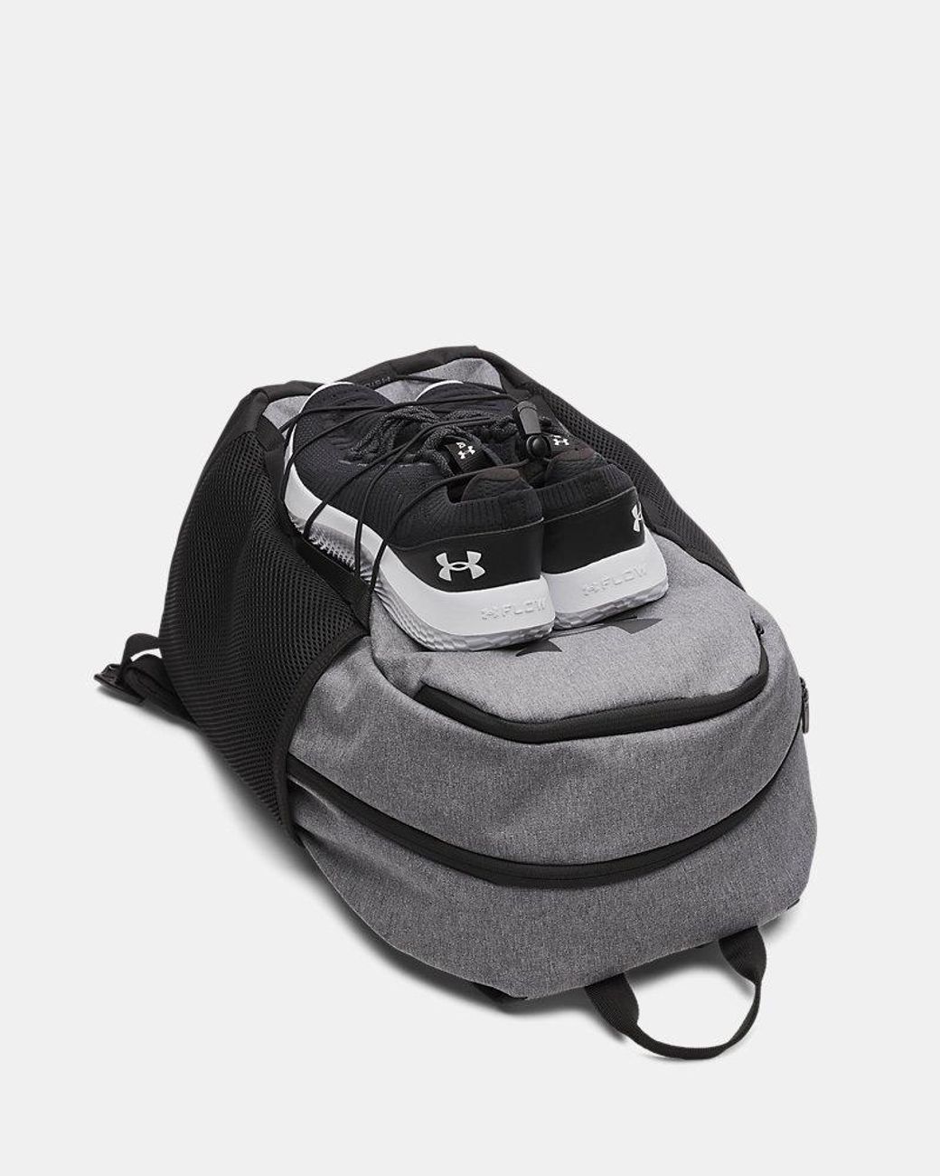 Under Armour Gray Hustle Sport 6.0 Backpack Castlerock