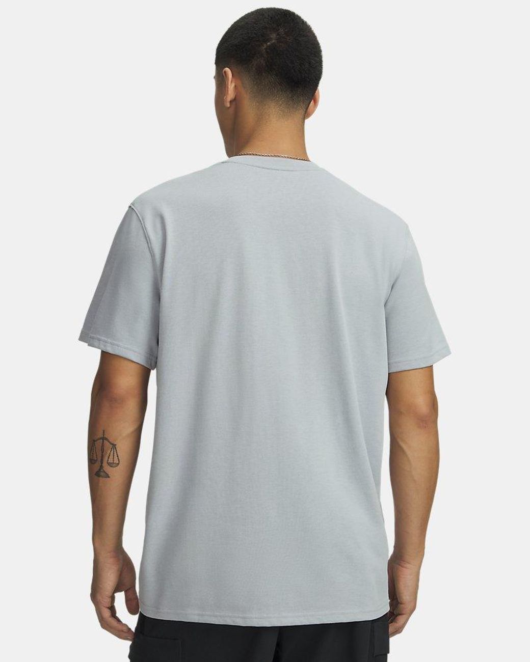 Under Armour White Heavyweight Armour Label Short Sleeve Mod Medium Heather for men