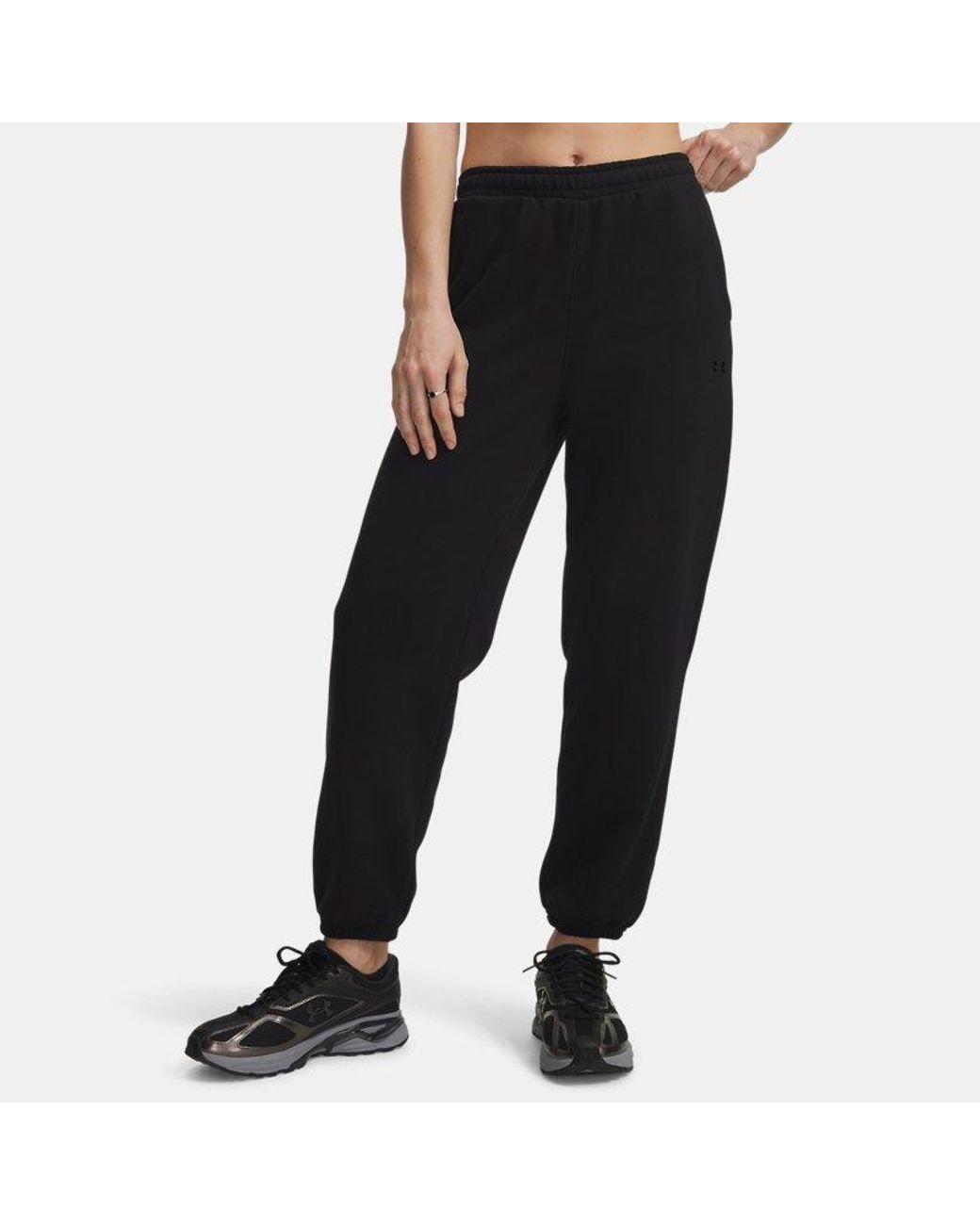Under Armour Black Icon Heavyweight Terry Gym Pants Ultimate Ultimate
