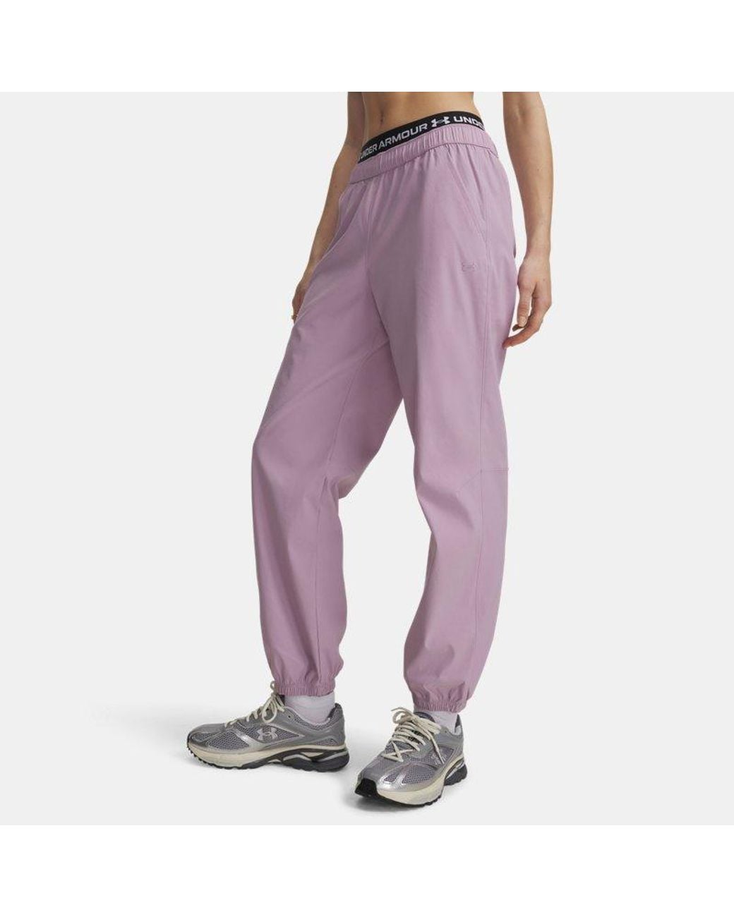 Under Armour Purple Ua Unstoppable Woven joggers
