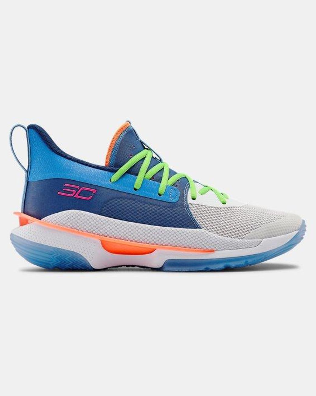Under Armour Adult Ua Curry 7 Basketball Shoes in Blue for Men Lyst