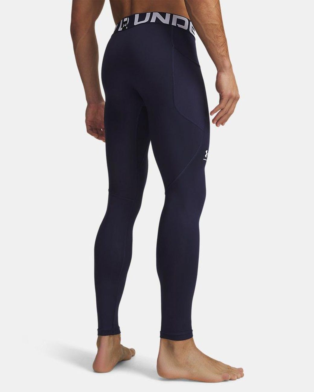 Under Armour Blue Coldgear Leggings Midnight for men