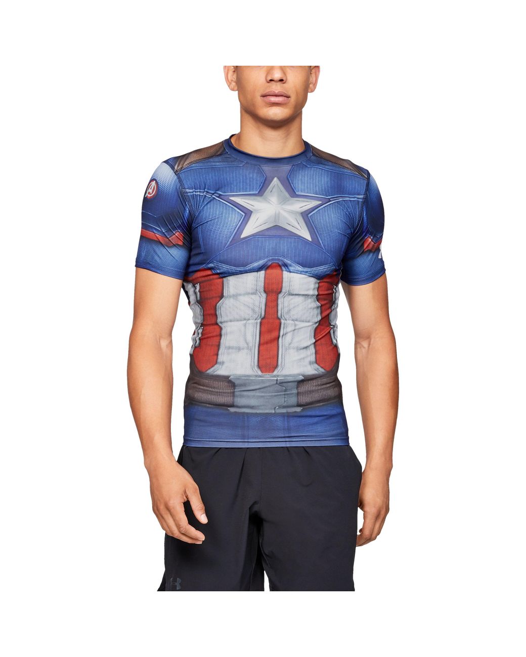 Parcial Dar una vuelta negativo Under Armour Men's ® Alter Ego Captain America Compression Shirt for Men |  Lyst