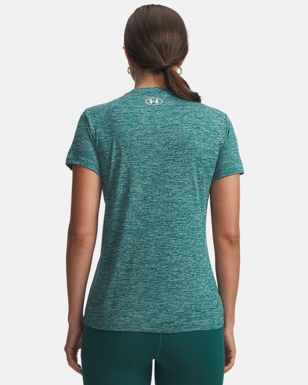 Under Armour Blue Tech Twist V-Neck Short Sleeve Rack