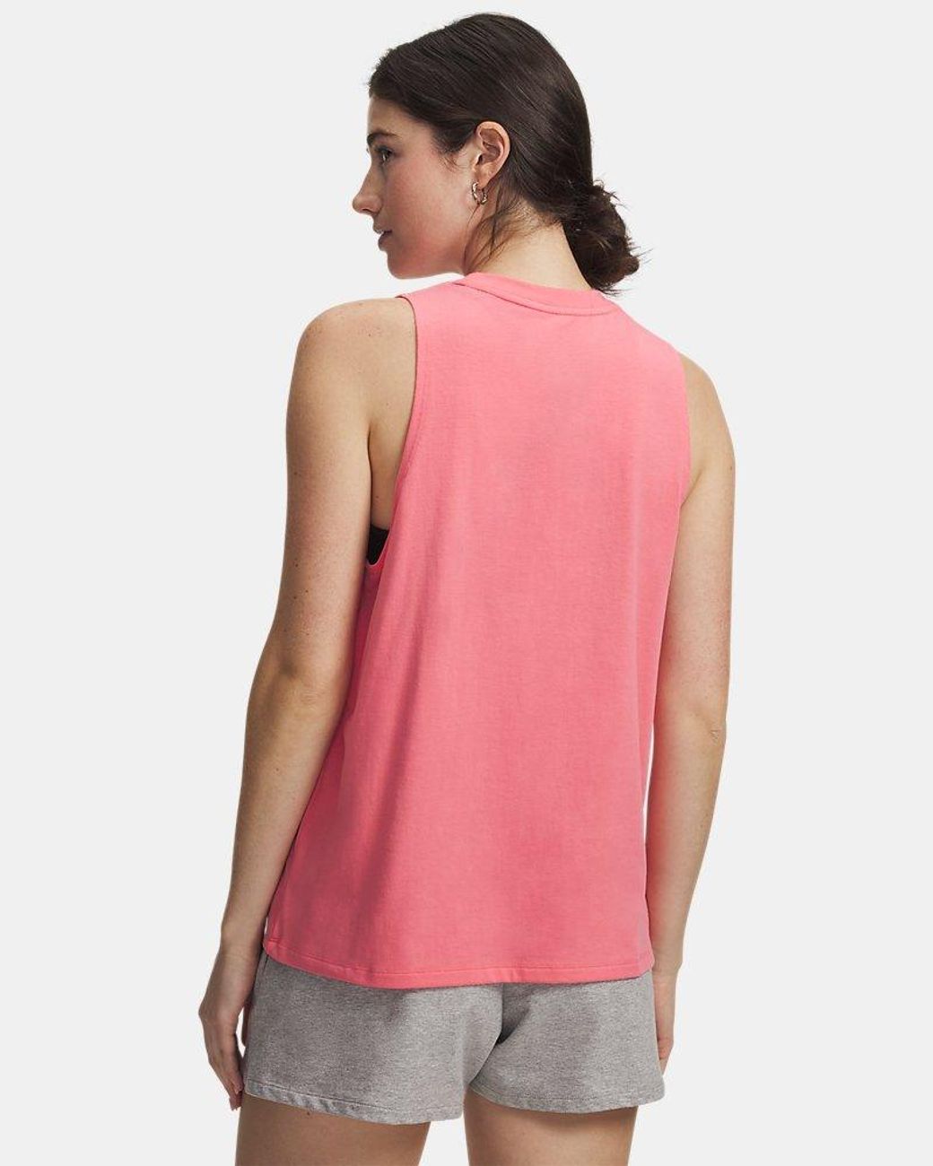 Under Armour White Rival Muscle Tank Bittersweet
