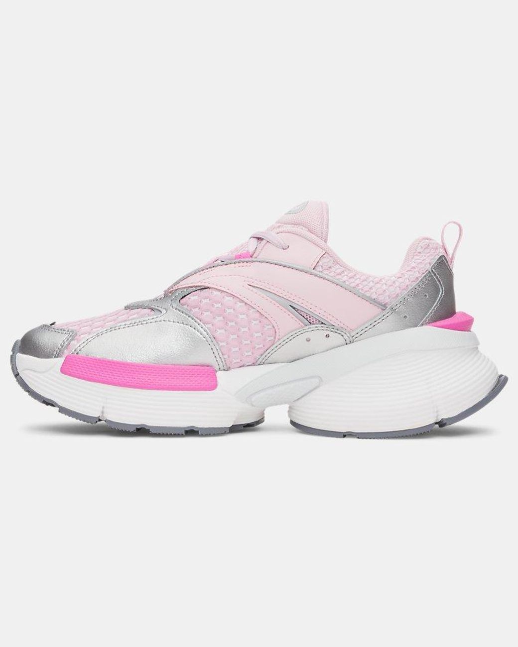 Under Armour Pink Arc 96 Shoes Prime Metallic Rebel