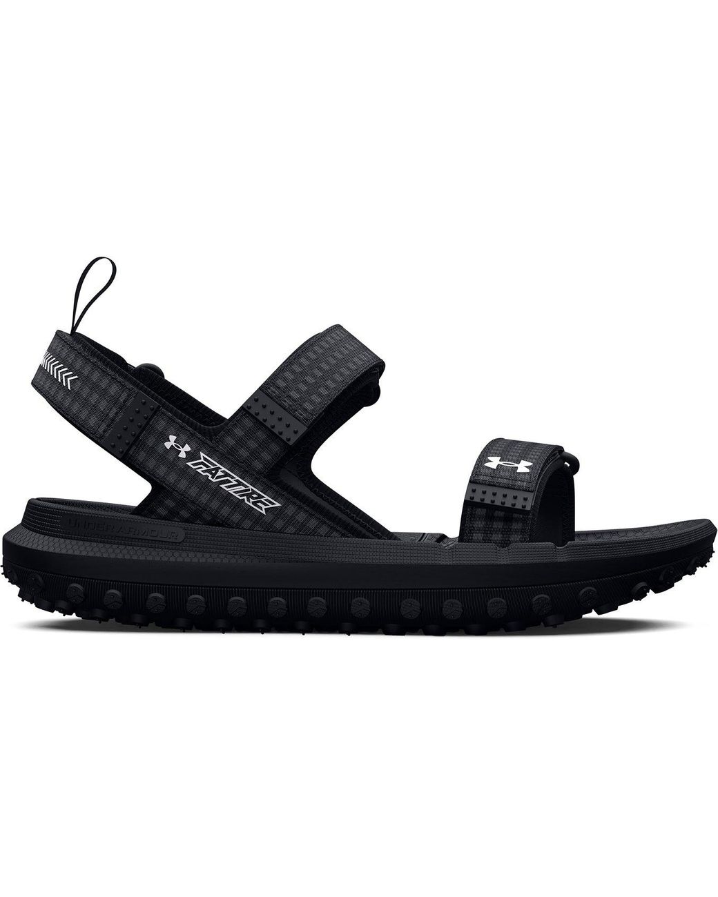 Under Armour Ua Fat Tire Hiking Sandals in Black | Lyst