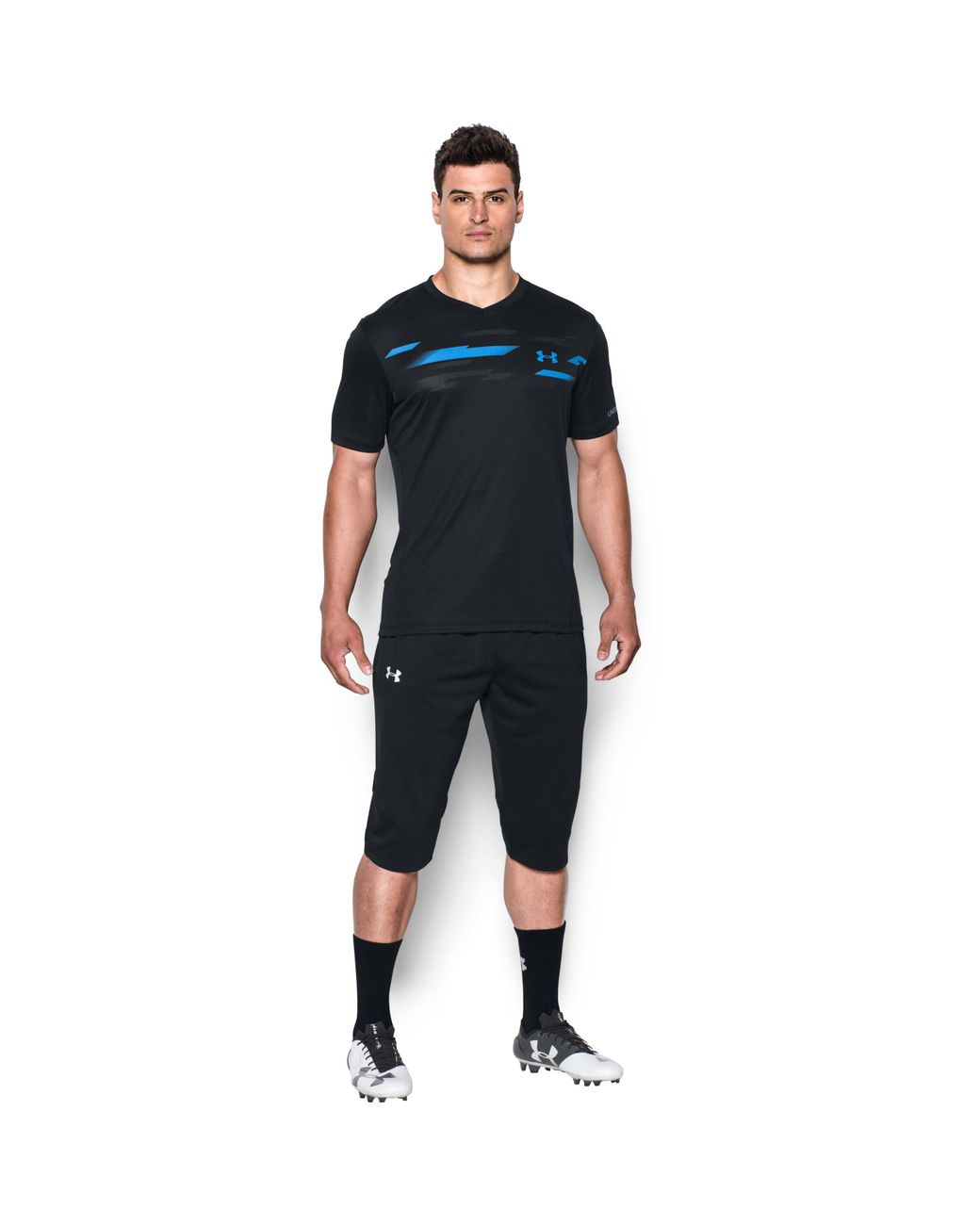 Under Armour Men's Ua Challenger Knit 3⁄4 Pants in Black for Men