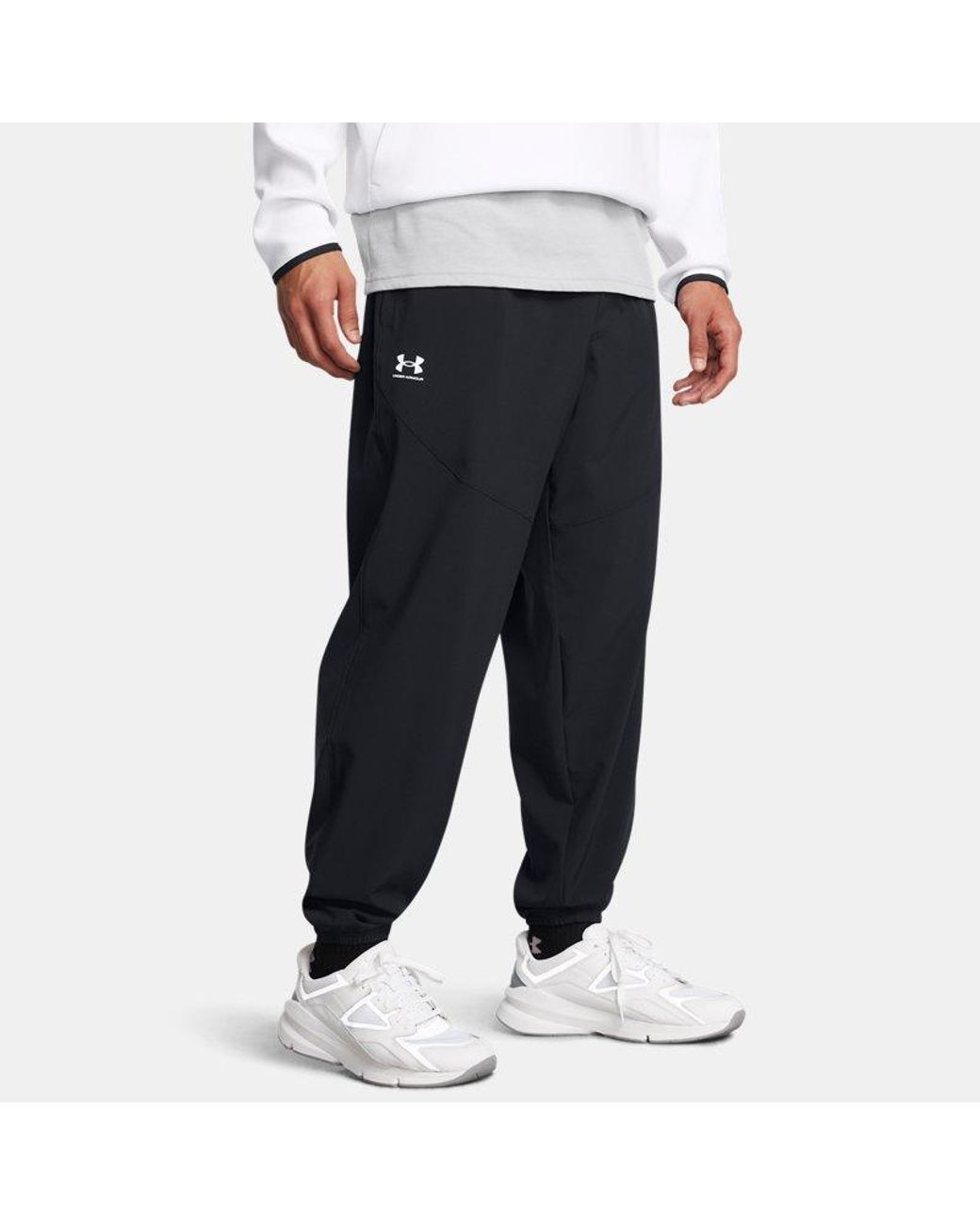 Under Armour Black Ua Vibe Woven joggers for men