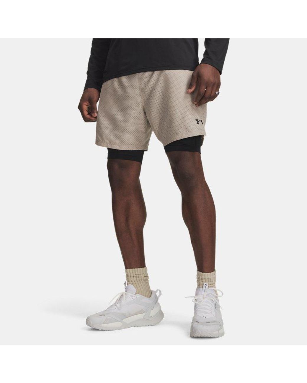 Under Armour Natural Ua Vanish Woven 2.0 2-in-1 Shorts for men