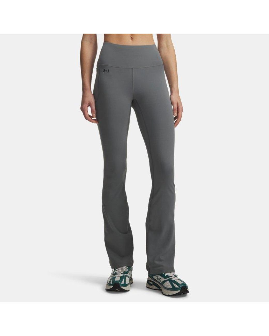 Under Armour Green Motion Flare Pants Clay