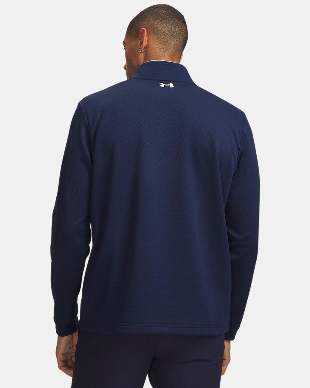 Under Armour Blue 1/4 Zip Fleece for men