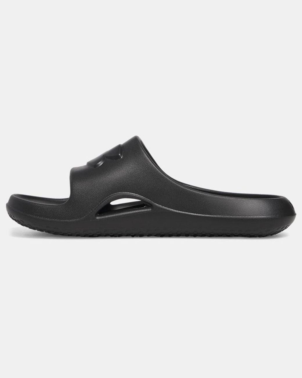 Under Armour Black Ua Locker V Slides for men